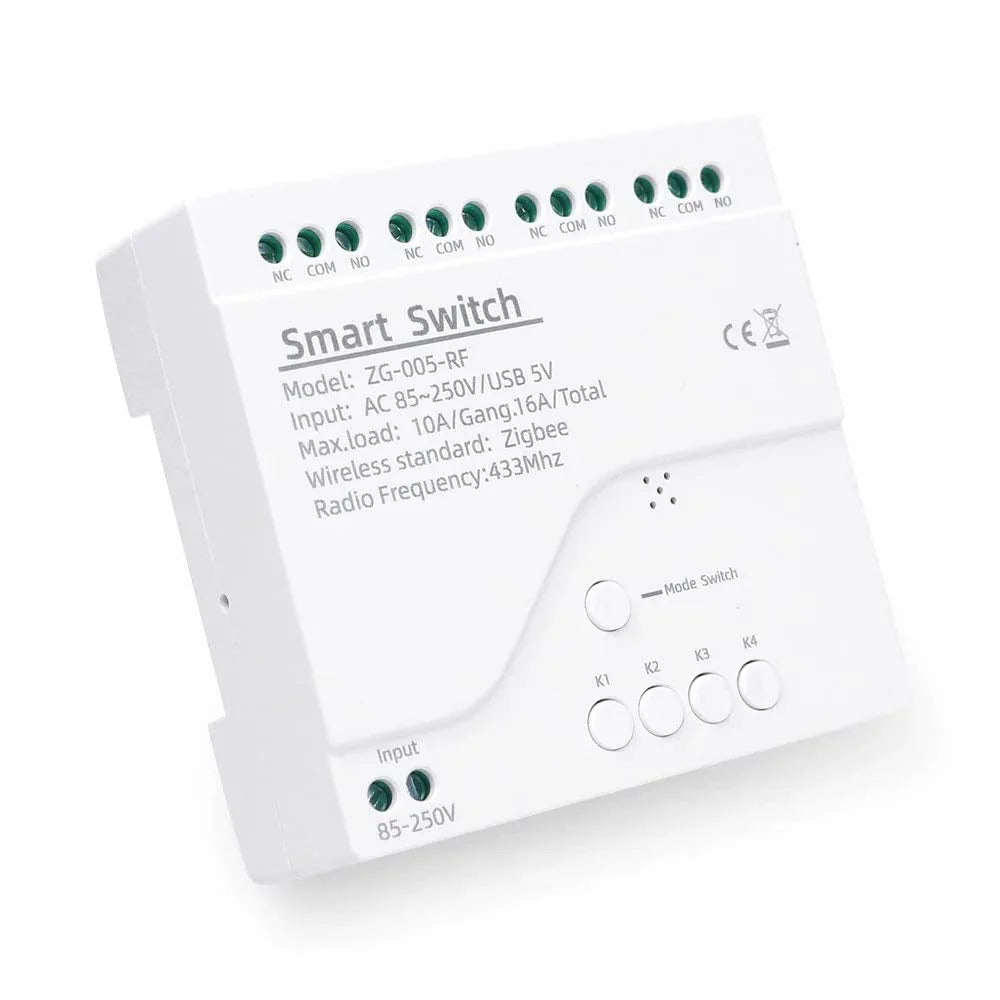 Protium 4-Channel Smart Wi-Fi & BLE Relay Module with RF - Gomix Brands Outlet